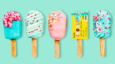 Ice Cream Stickers