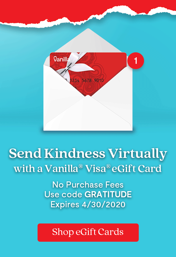 Gift Card Popping Out of Envelopee