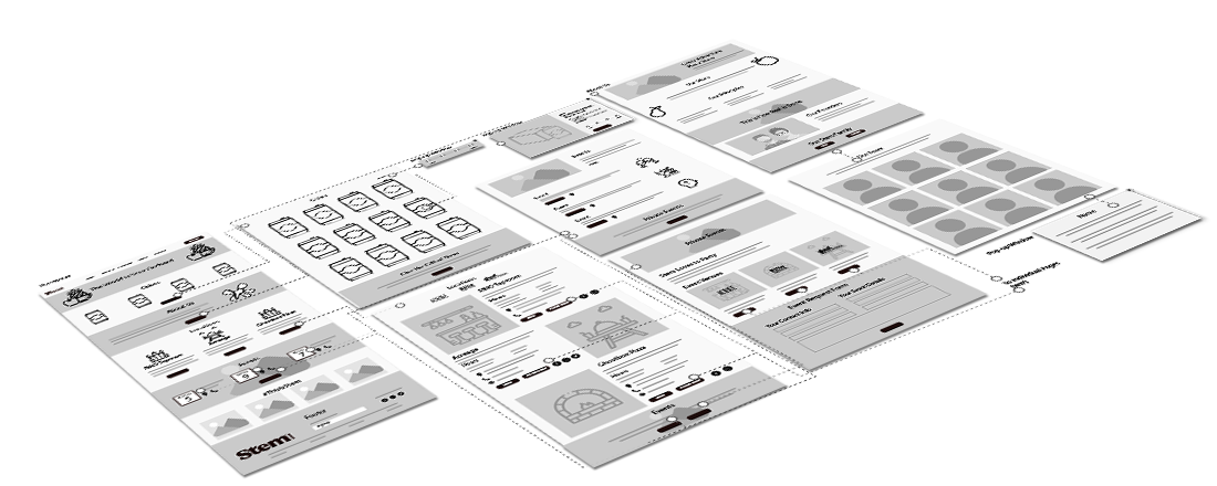 Stem Wireframe